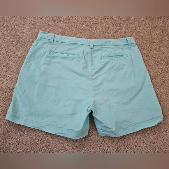 Magellan Outdoors Women's Size 18 Aqua Blue Shorts - Picture 9 of 11